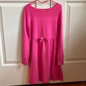 Lilly Pulitzer Pink Girls Sweater Dress